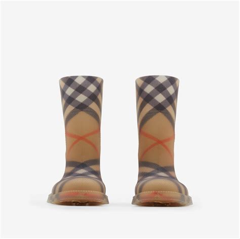 burberry wellies price|burberry check rubber marsh.